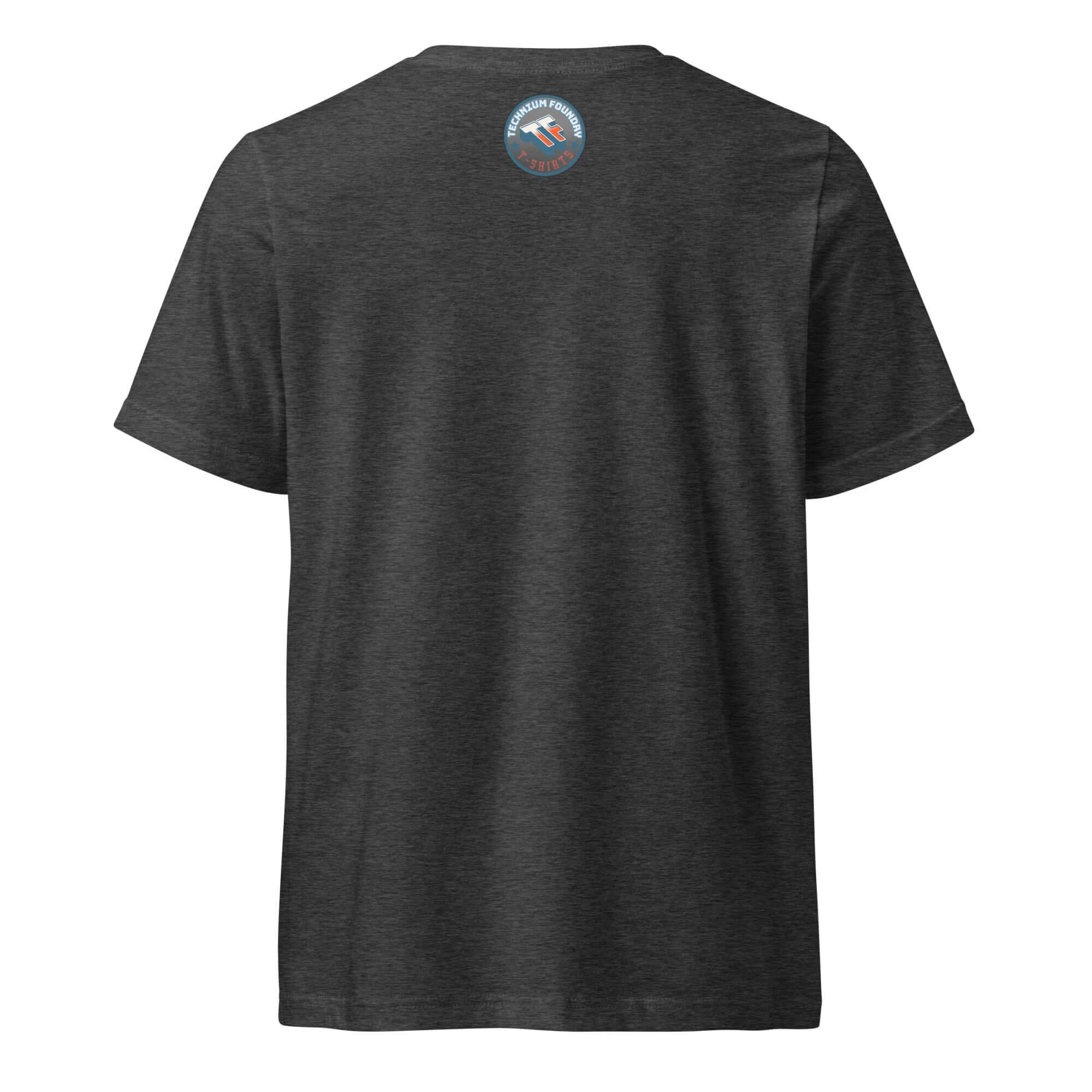 Back view of Memory T-Shirt highlighting monochrome design, celebrating neuroscience and memory consolidation.